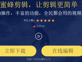 蜜蜂剪辑官网是什么?