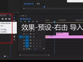 300个出入动画Premiere预设-可用于文字、图形图像、视频等