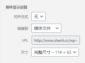 wordpress图片默认链接到地址如何改成链接到无。