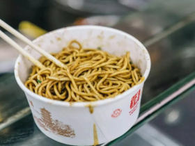 吃了一碗热干面!