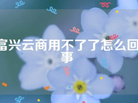 富兴云商不能用了,富兴云商倒闭了吗?